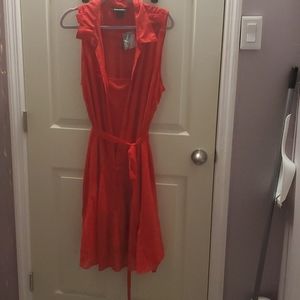 Button-Up Ashley Stewart Dress